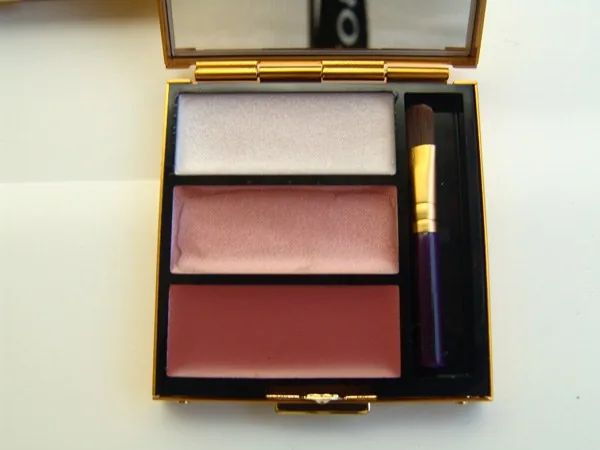 Ilustrasi generik palet warna bibir makeup — bukan foto produk YOU, konfirmasi varian via WA